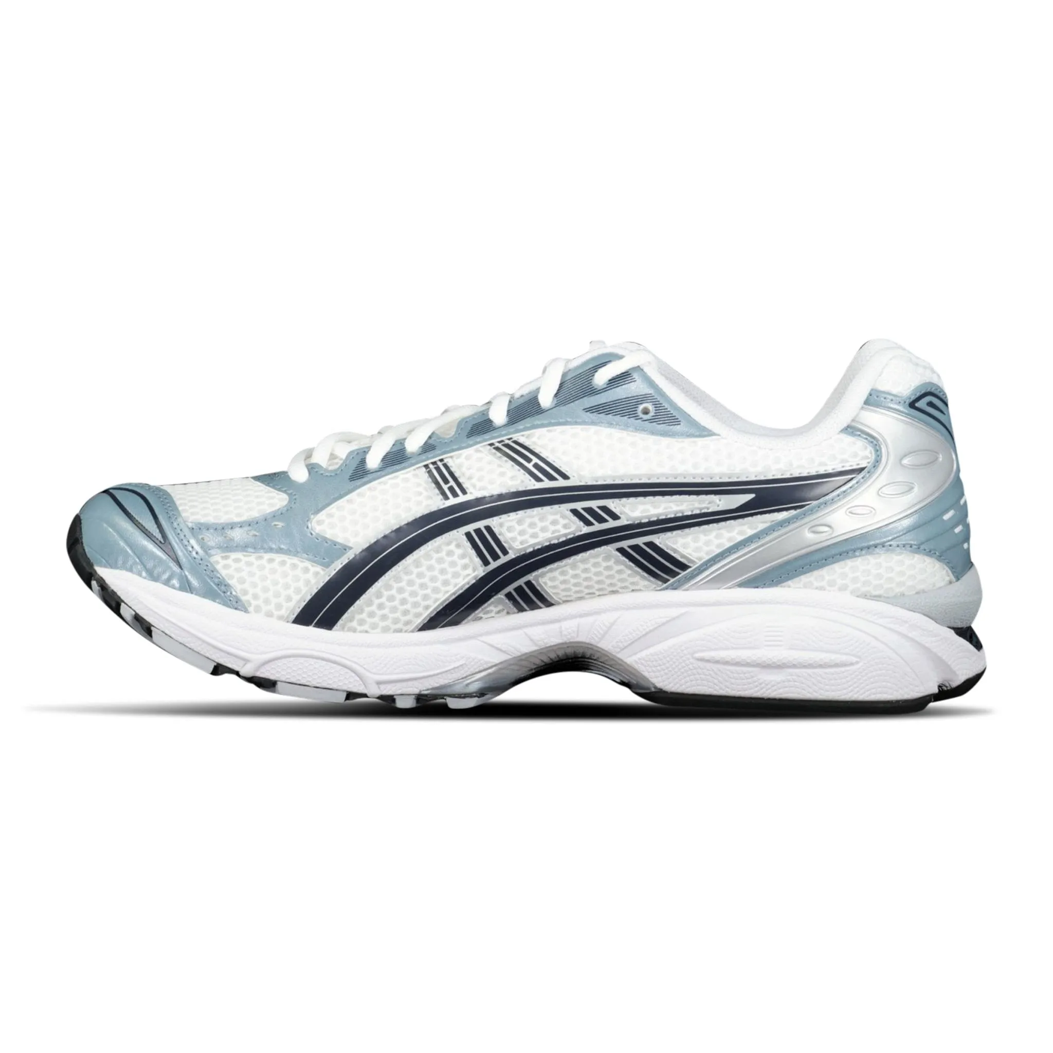 ASICS GEL KYANO 14 FJORD GREY TRAINERS