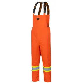 Bib Pants - Pioneer Hi-Viz Orange “The Rock” 300D Oxford Polyester Insulated Bib Pants, 5053 / 5033