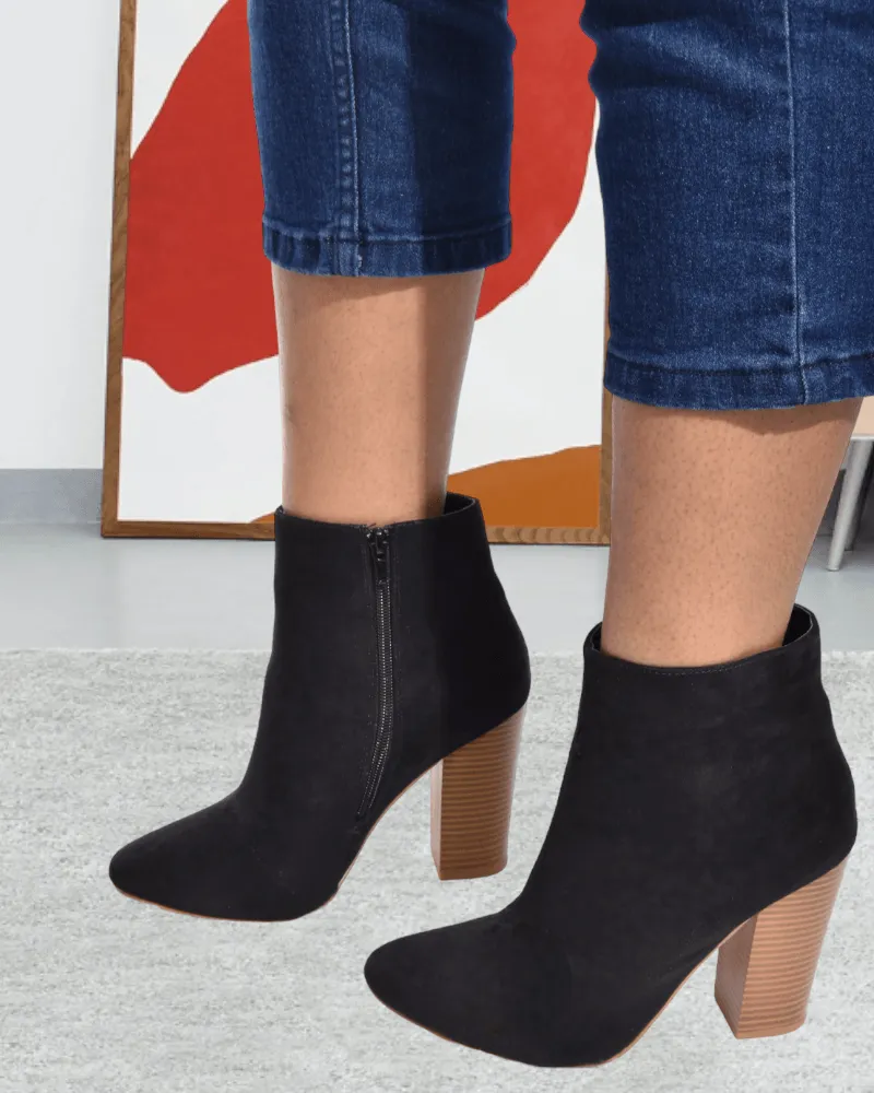 Black Natural Besha Boots