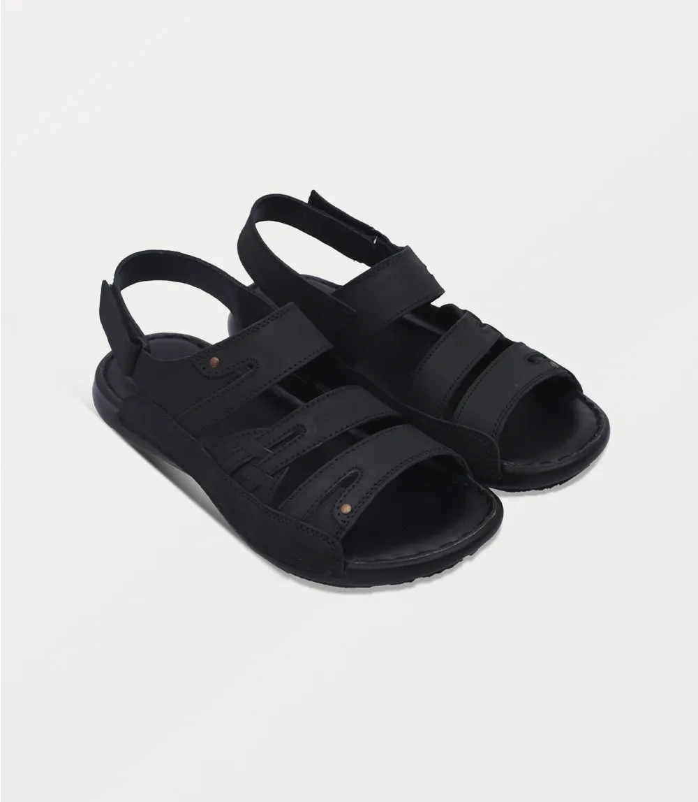 BM6893-BLACK-Men Sandal
