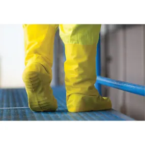 Boot Covers - 12" Hazmat, Rubber, Slip On Closure, Fits Men's 13 - 16
