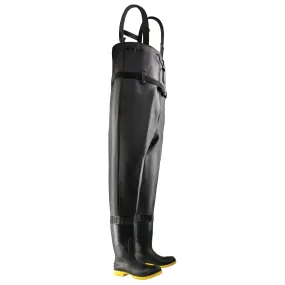 Chest Waders, 11, Steel Toe, Puncture Resistant Sole