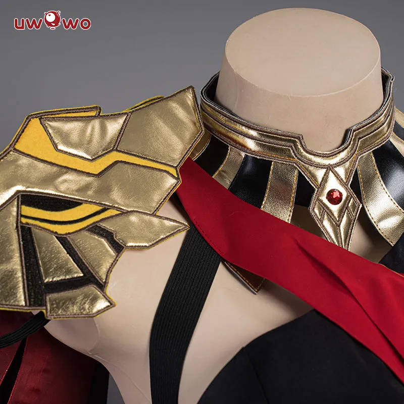 【Clearance】[Last Batch]Uwowo Genshin Impact Cosplay Dehya Cospaly Sumeru Pyro Claymore Flame Mane Female Cosplay Costume
