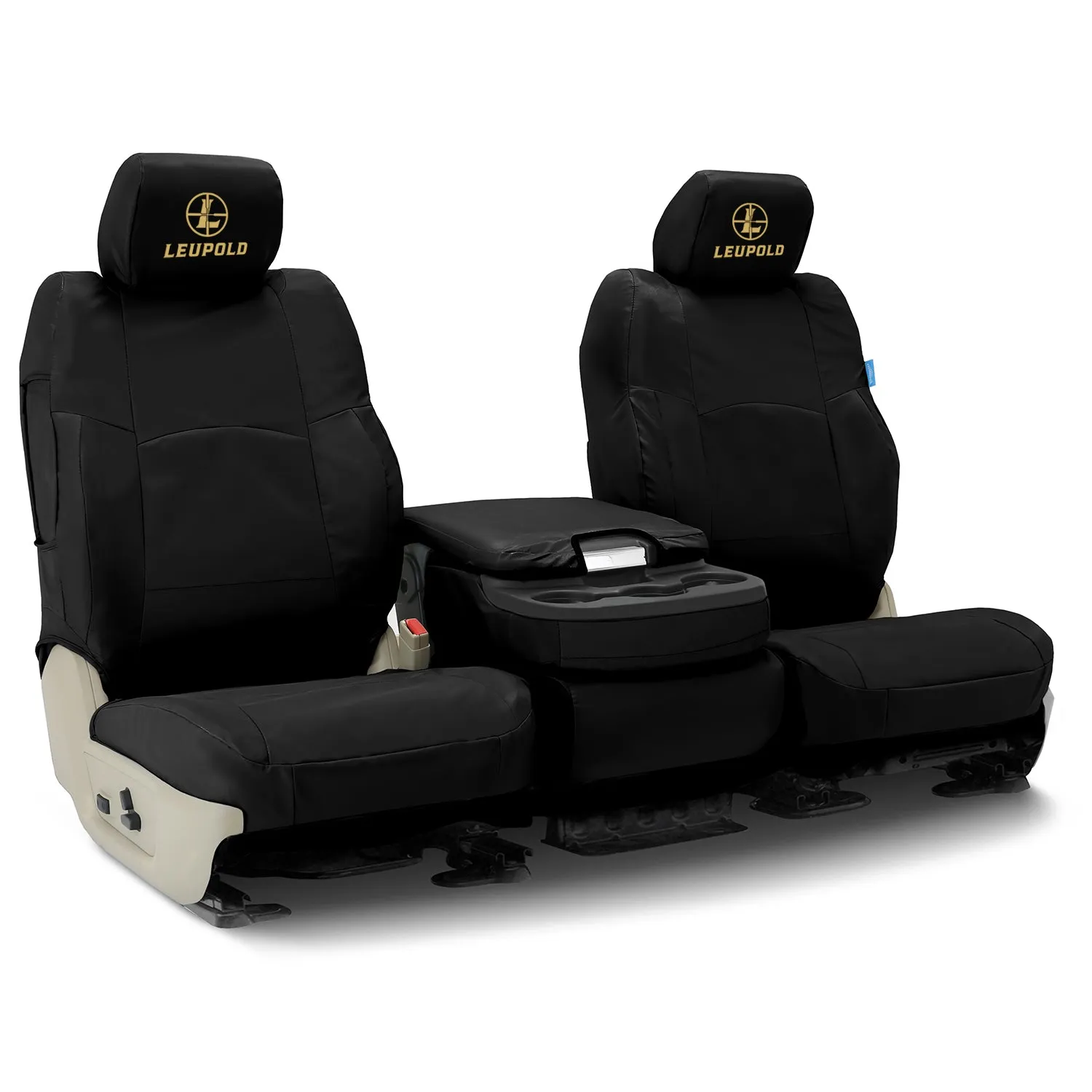 Custom Seat Cover Ballistic With Leupold Logo