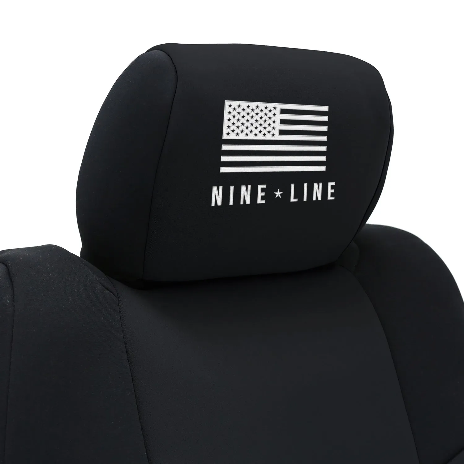 Custom Seat Cover Ballistic With Nine Line Logo