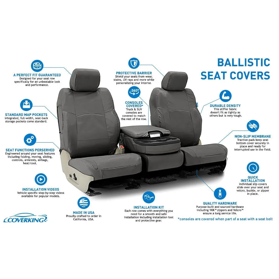 Custom Seat Cover Ballistic With Nine Line Logo