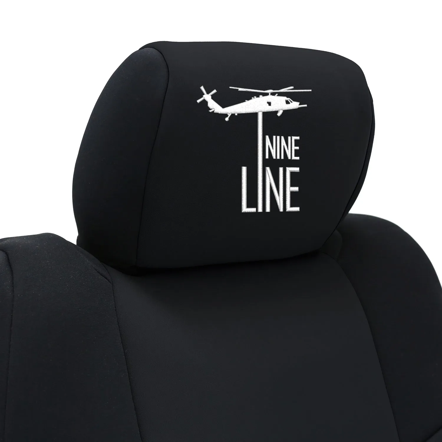 Custom Seat Cover Ballistic With Nine Line Logo