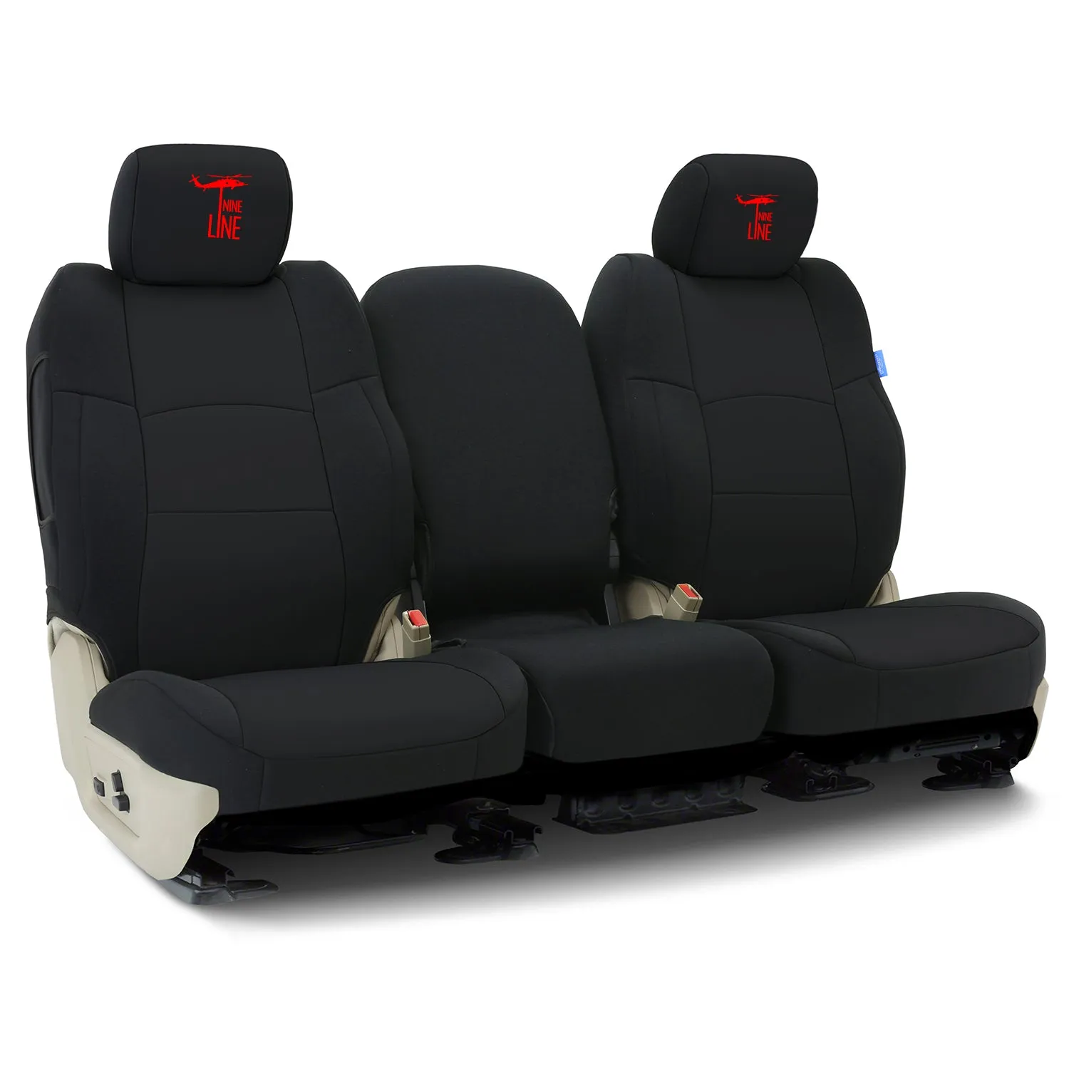Custom Seat Cover Ballistic With Nine Line Logo