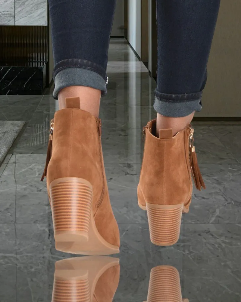 Denee Cognac Boots