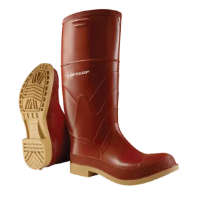 Dunlop 8532400 Superpoly Men's 16" Chevron Steel Toe Boots w-Steel Shank