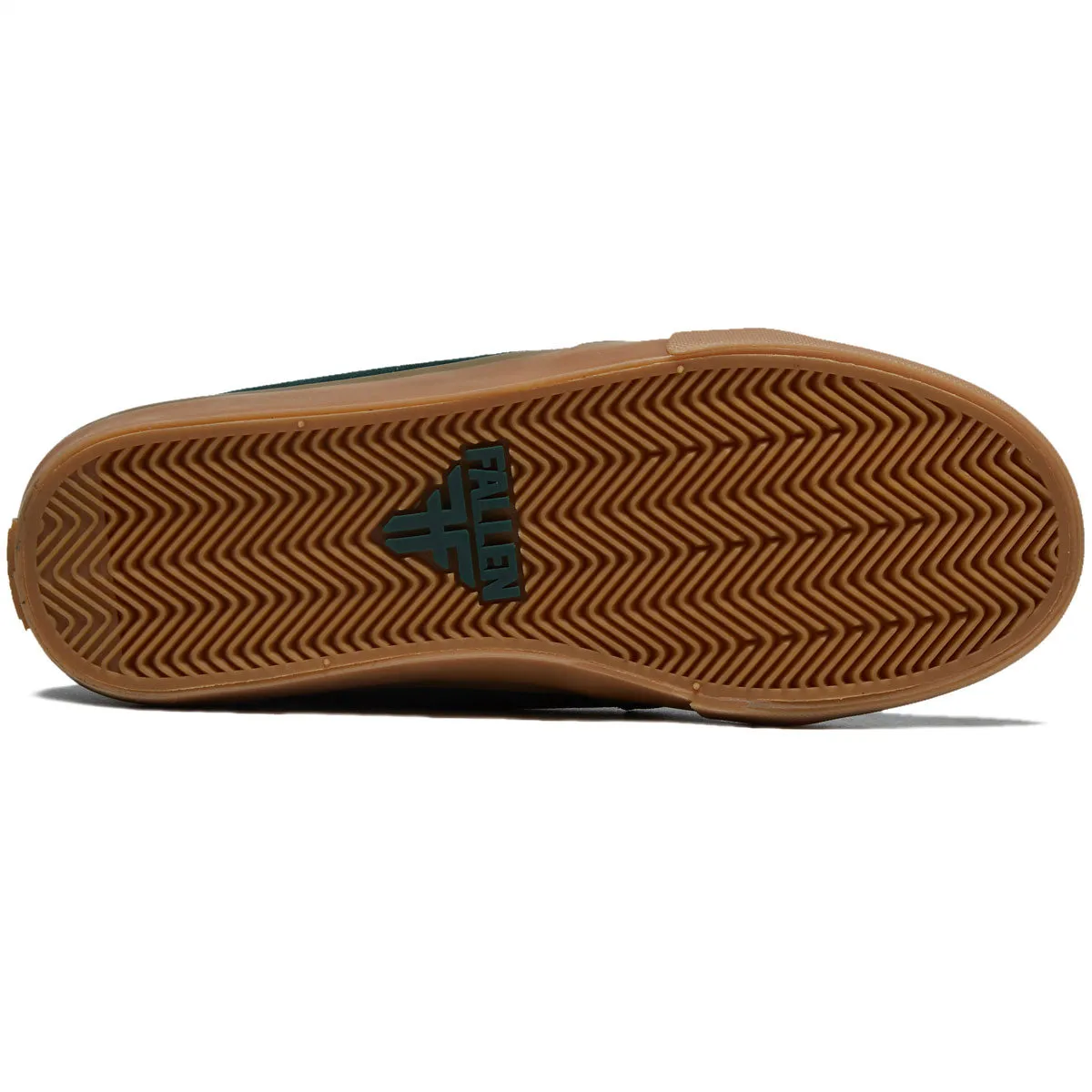 Fallen Bomber Shoes - Forest Green/Gum