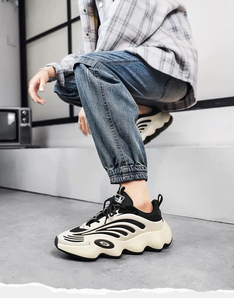 Futuristic Wave Sneakers – Bold, Stylish & Ultra-Comfortable