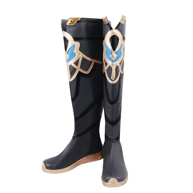 Gvavaya Game Cosplay Genshin Impact Albedo Cosplay Shoes Genshin Cosplay