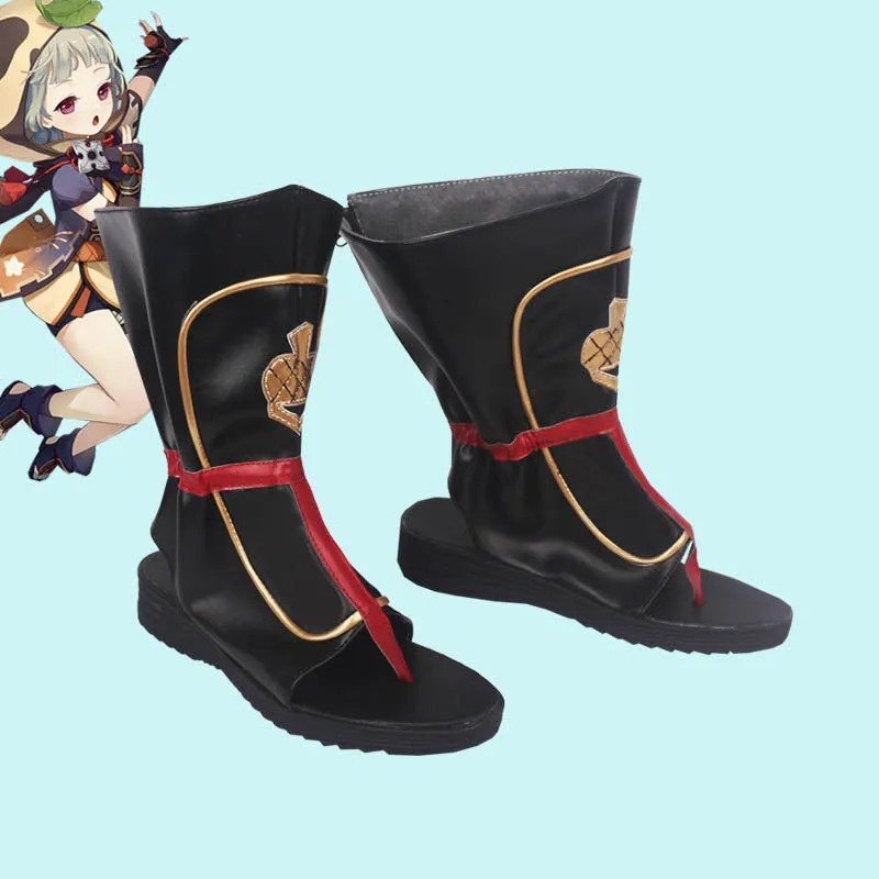 Gvavaya Game Cosplay Genshin Impact Sayu Cosplay Shoes Genshin Cosplay