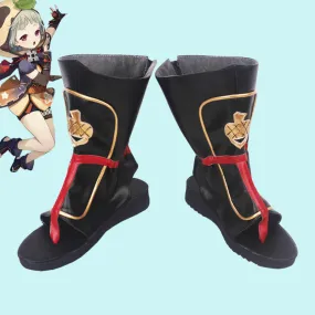 Gvavaya Game Cosplay Genshin Impact Sayu Cosplay Shoes Genshin Cosplay