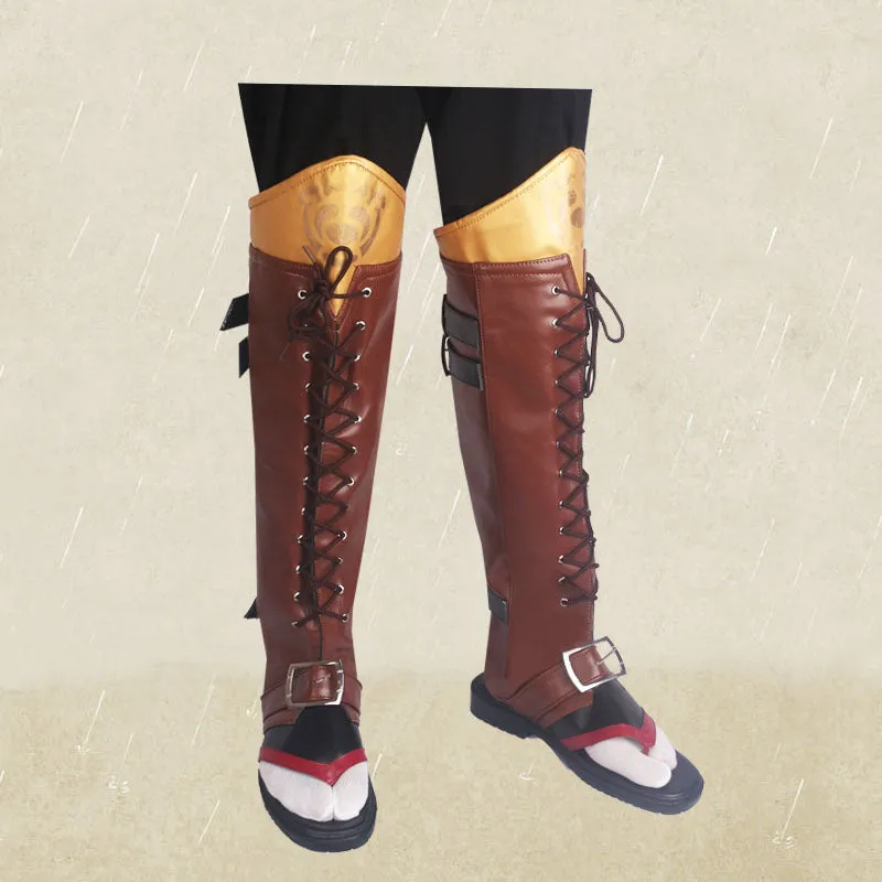 Gvavaya Game Cosplay Genshin Impact Thoma Cosplay Shoes Genshin Cosplay