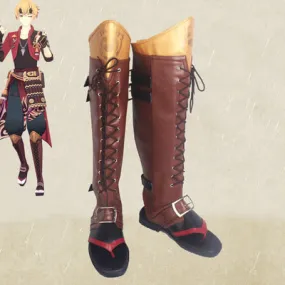 Gvavaya Game Cosplay Genshin Impact Thoma Cosplay Shoes Genshin Cosplay