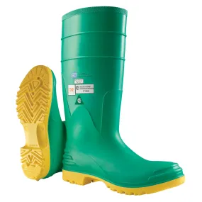 Hazmax® 16" Kneeboot, PVC, Steel Toe, Size 13, Puncture Resistant Sole