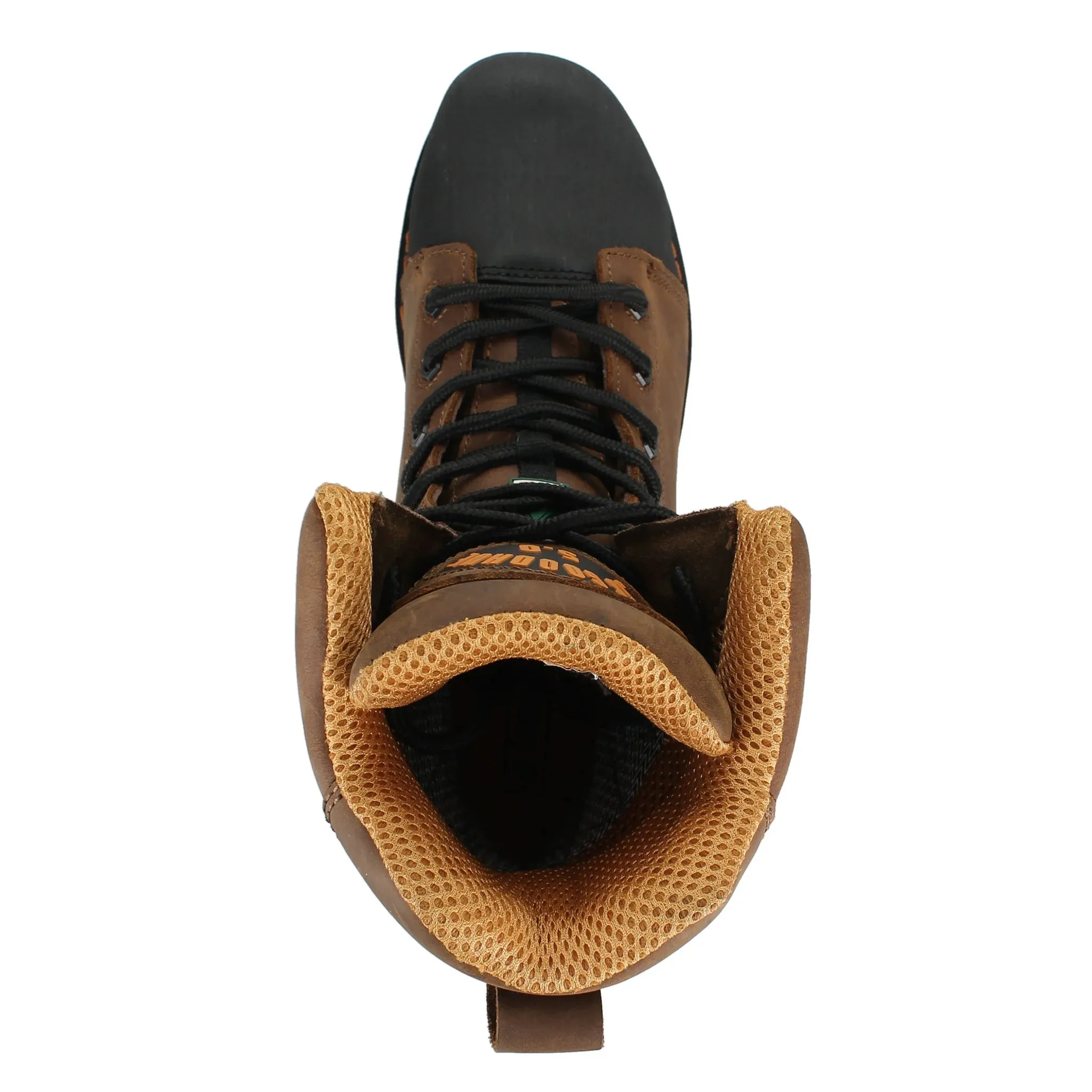 JB Goodhue Tanker 5  8"Work Boots - Black, Tan