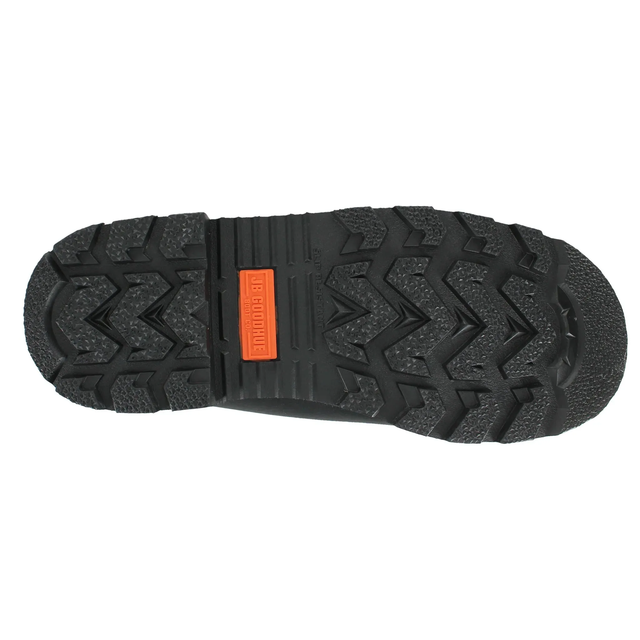 JB Goodhue Tanker 5  8"Work Boots - Black, Tan