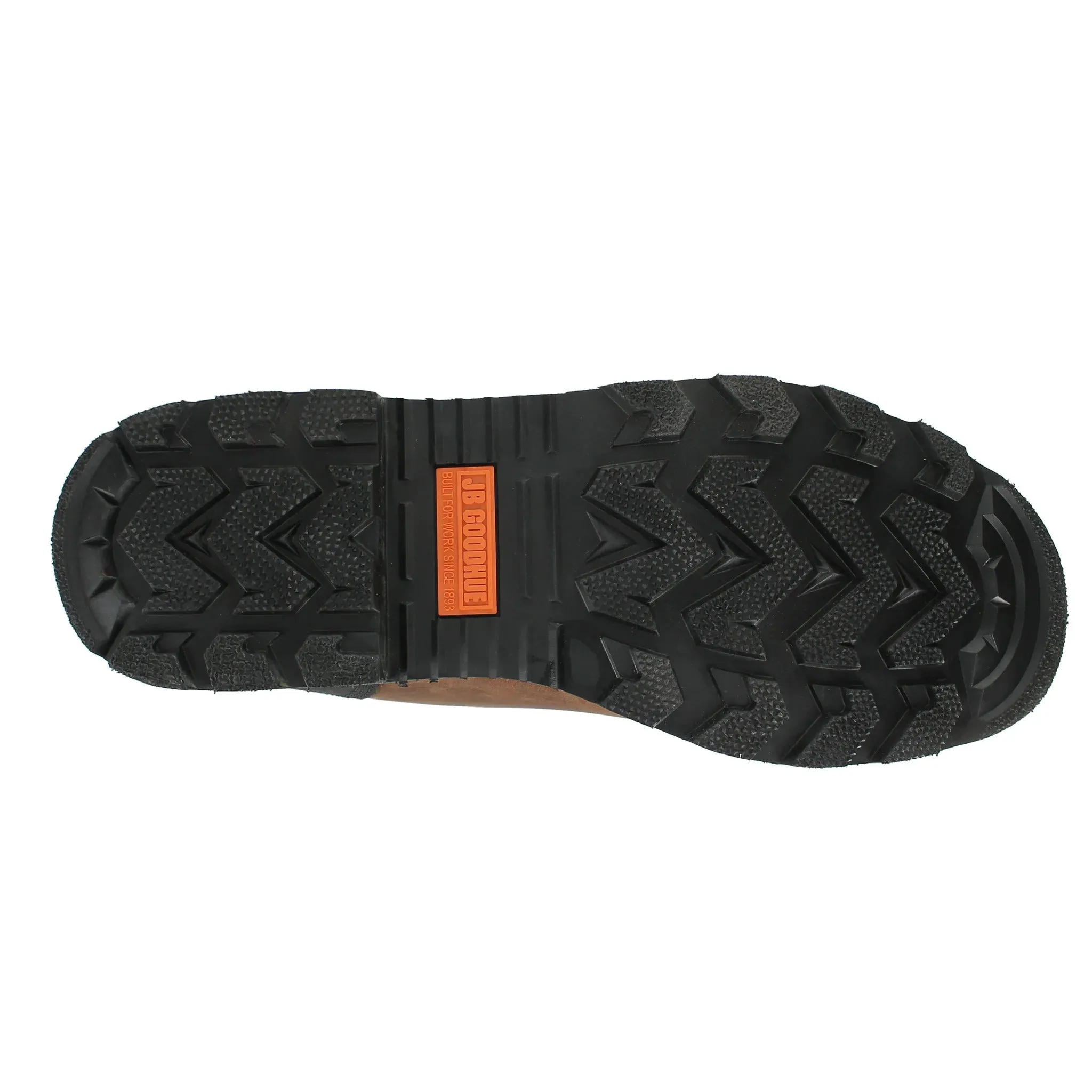 JB Goodhue Tanker 5  8"Work Boots - Black, Tan