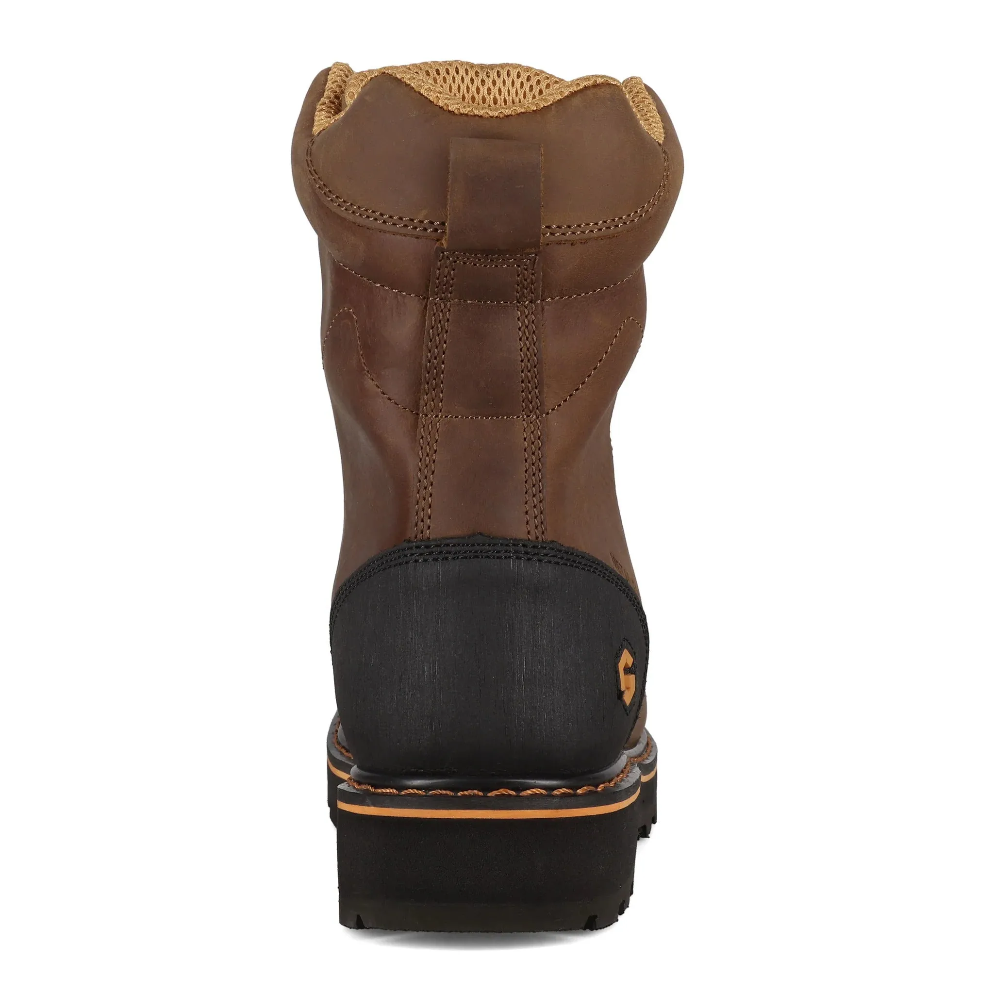 JB Goodhue Tanker 5  8"Work Boots - Black, Tan