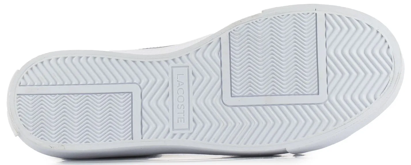 Lacoste Ziane Platform 123 Black White Womens Leather Trainers