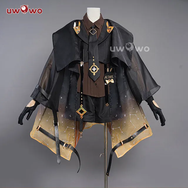 [Last Batch] 【In Stock】Exclusive Uwowo Genshin Impact Fanart Aether Bunny Suit Canon Outfit Cosplay Traveler Kong Costume