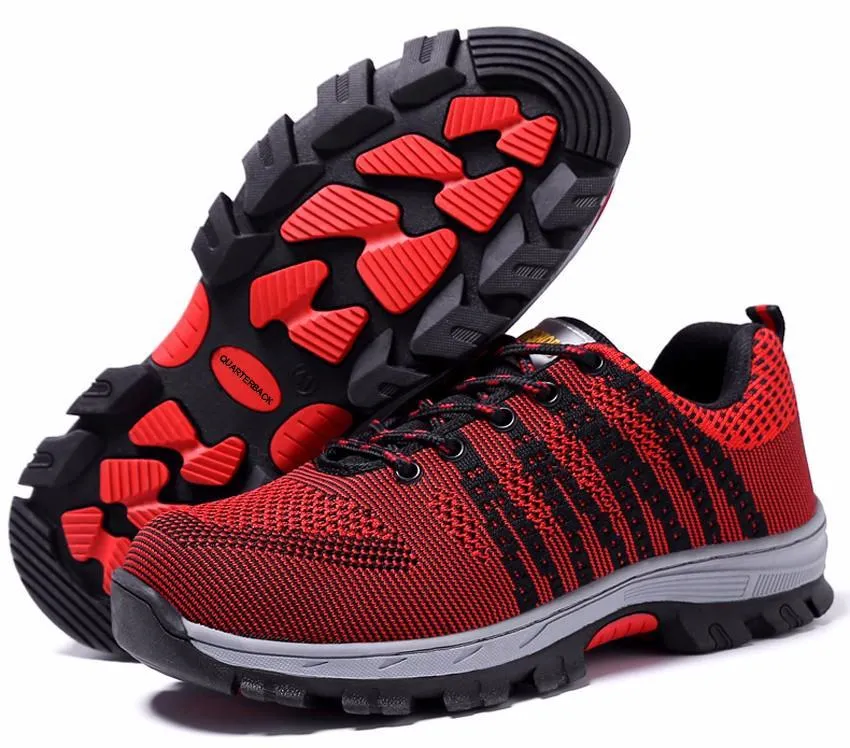 Men Puncture Proof Durable Breathable Protective Footwear
