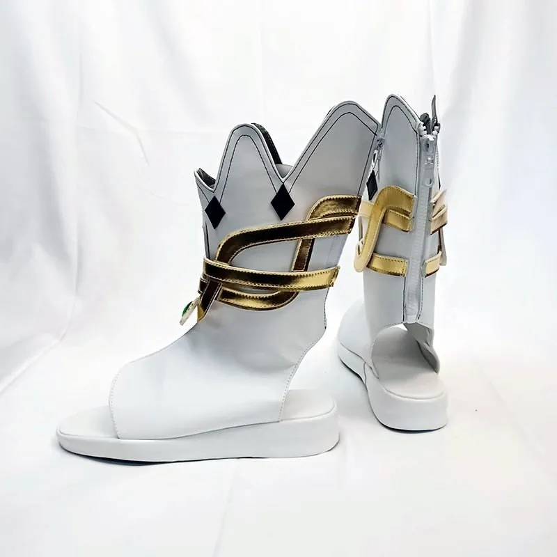 New Anime Game Cosplay Boots Genshing and Impacts Sumeruru Nahidada Lesserer Lords Kusanalili Shoes Halloween Aksesoriri Dibuatat Sesuaiai Pesananan