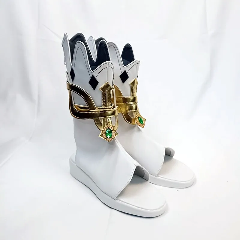 New Anime Game Cosplay Boots Genshing and Impacts Sumeruru Nahidada Lesserer Lords Kusanalili Shoes Halloween Aksesoriri Dibuatat Sesuaiai Pesananan