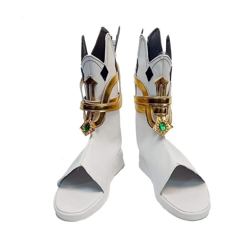 New Anime Game Cosplay Boots Genshing and Impacts Sumeruru Nahidada Lesserer Lords Kusanalili Shoes Halloween Aksesoriri Dibuatat Sesuaiai Pesananan
