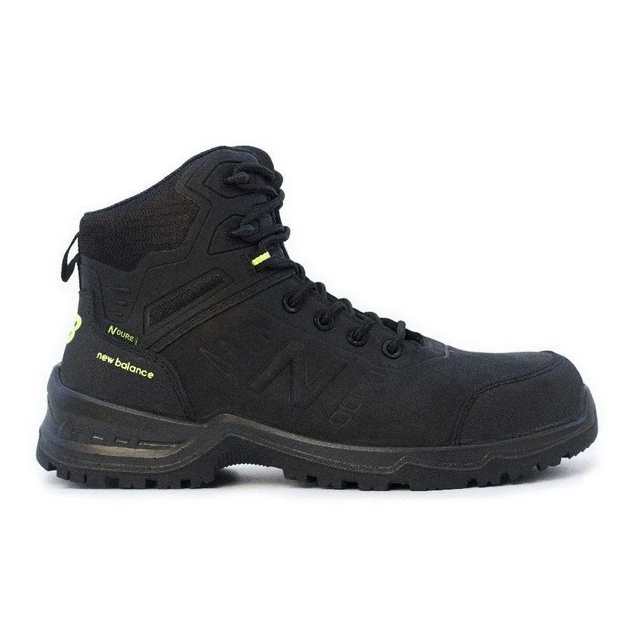 NEW BALANCE CONTOUR MENS WORK BOOT 12 BLACK