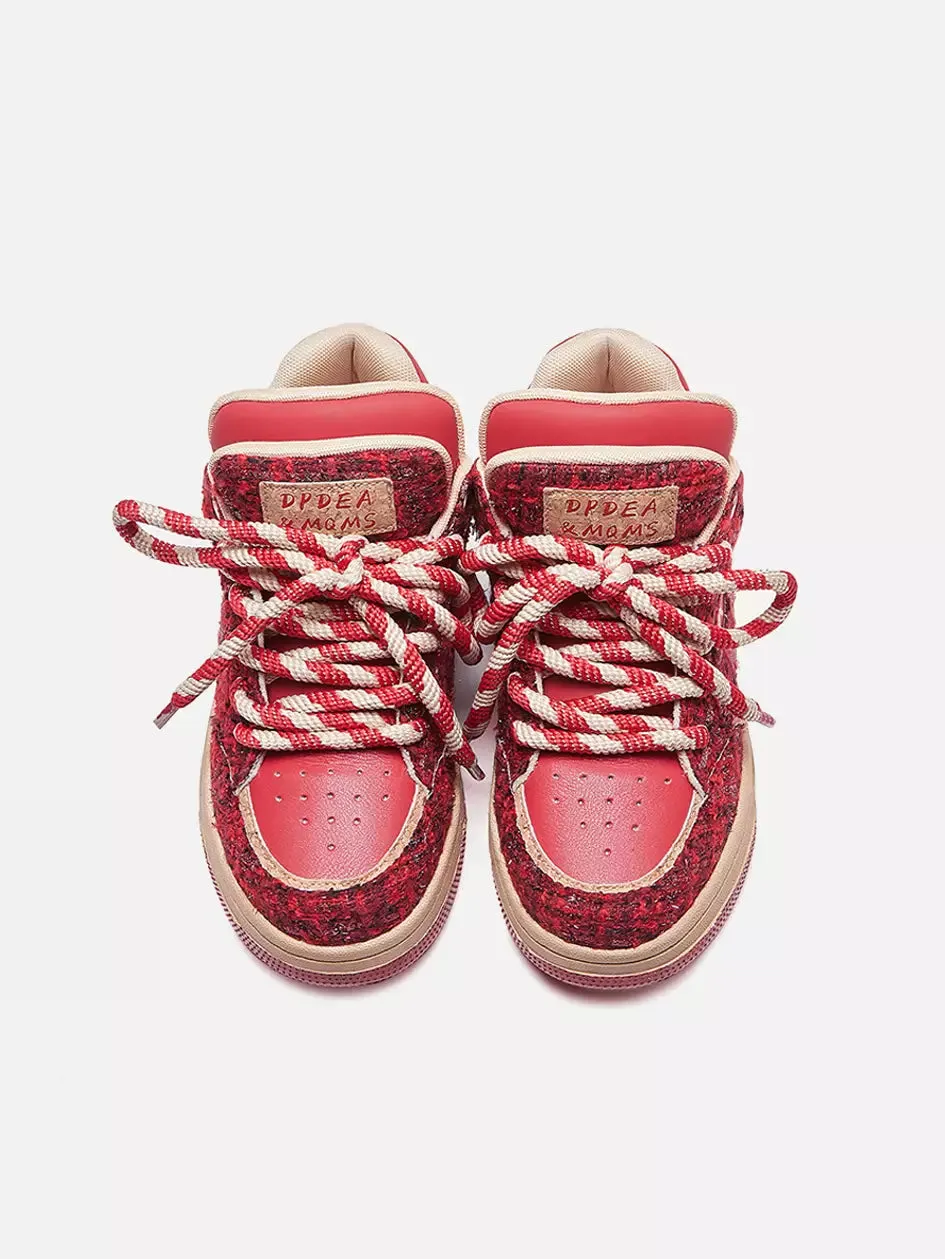 Niceprimes Red trendy sneakers