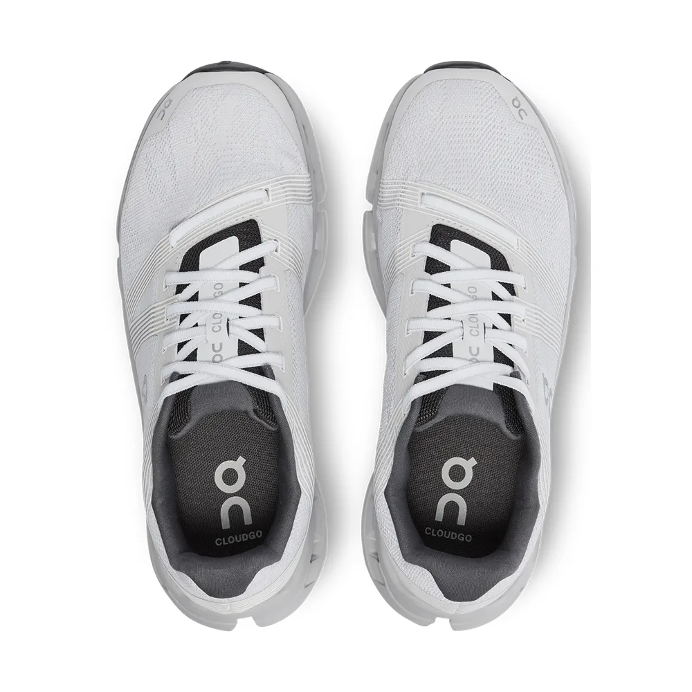 On Women's Cloudgo Sneaker (White/Glacier)