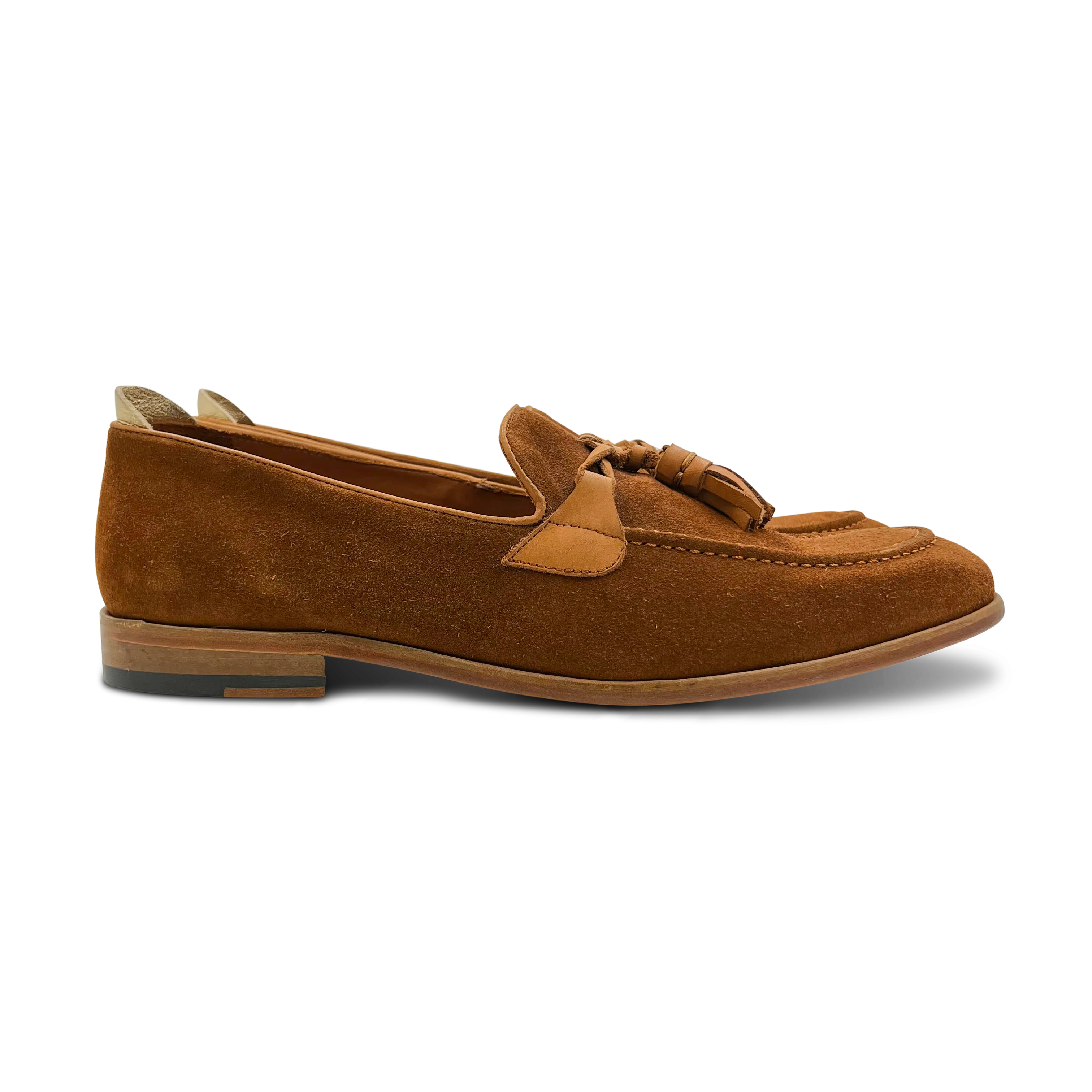 Oscar in Brown Suede with Tassel