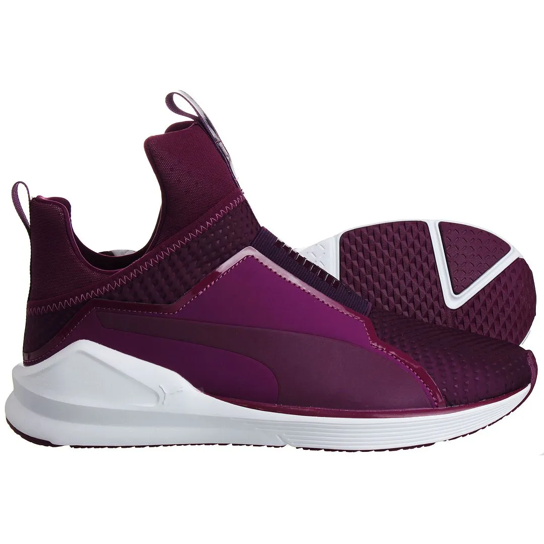 Puma Fierce Quilted Womens Purple Trainers