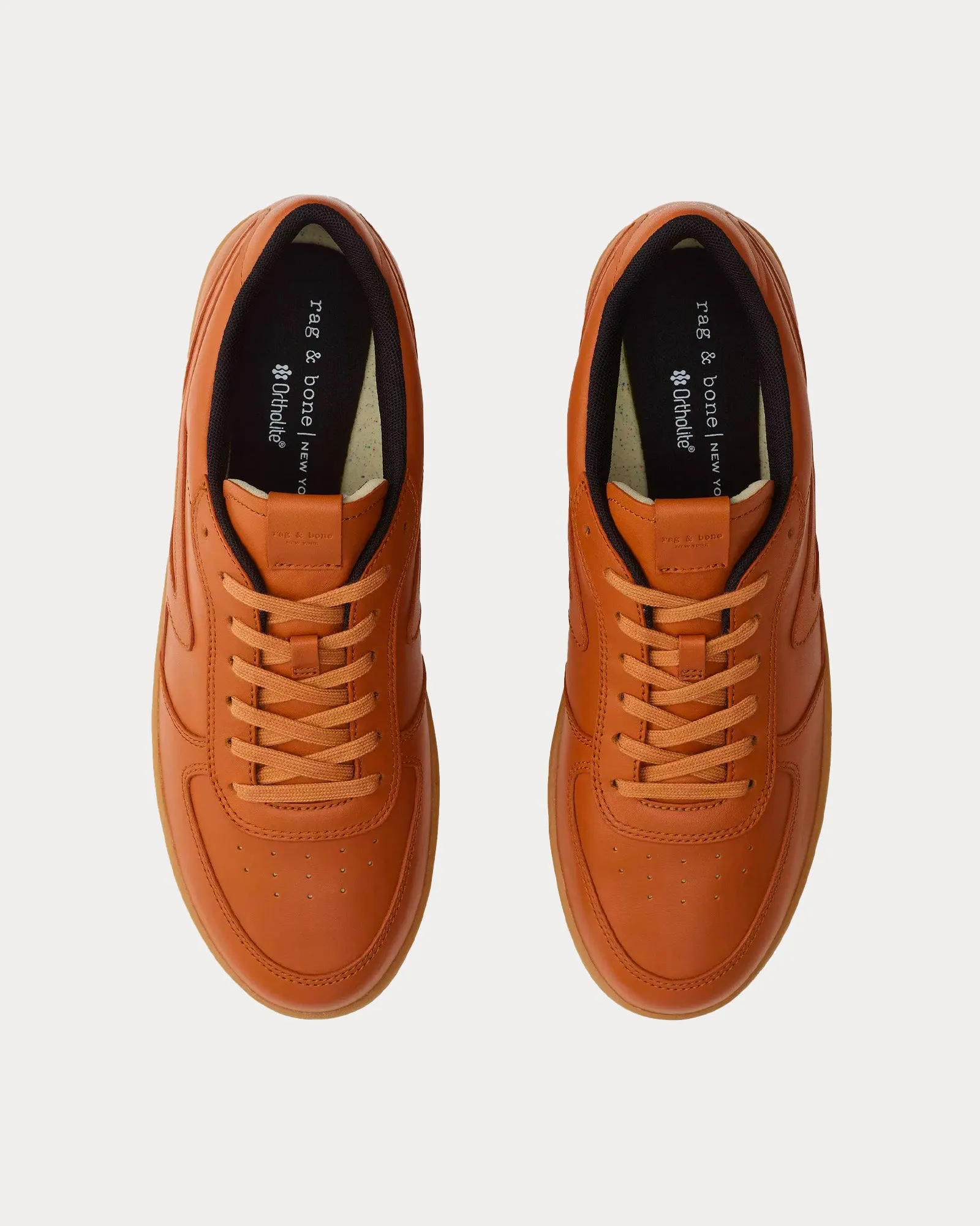 Retro Court Leather Tan Low Top Sneakers