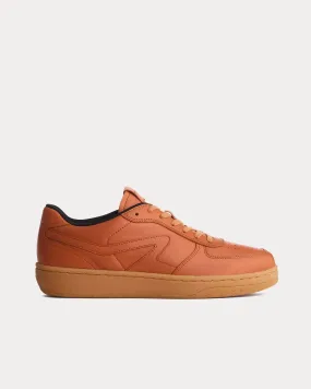 Retro Court Leather Tan Low Top Sneakers