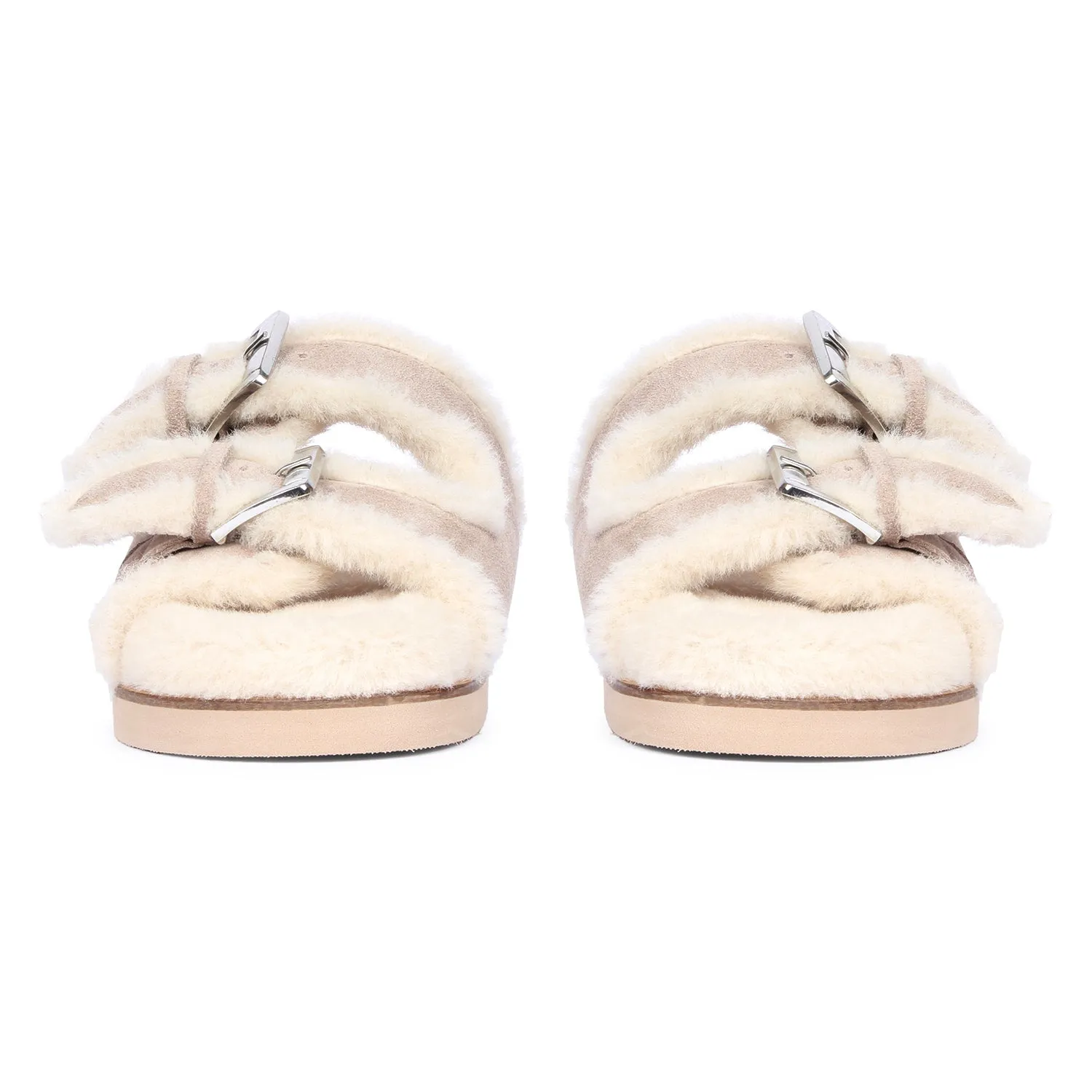 Saint G - Oleander Mules Footwear - Taupe