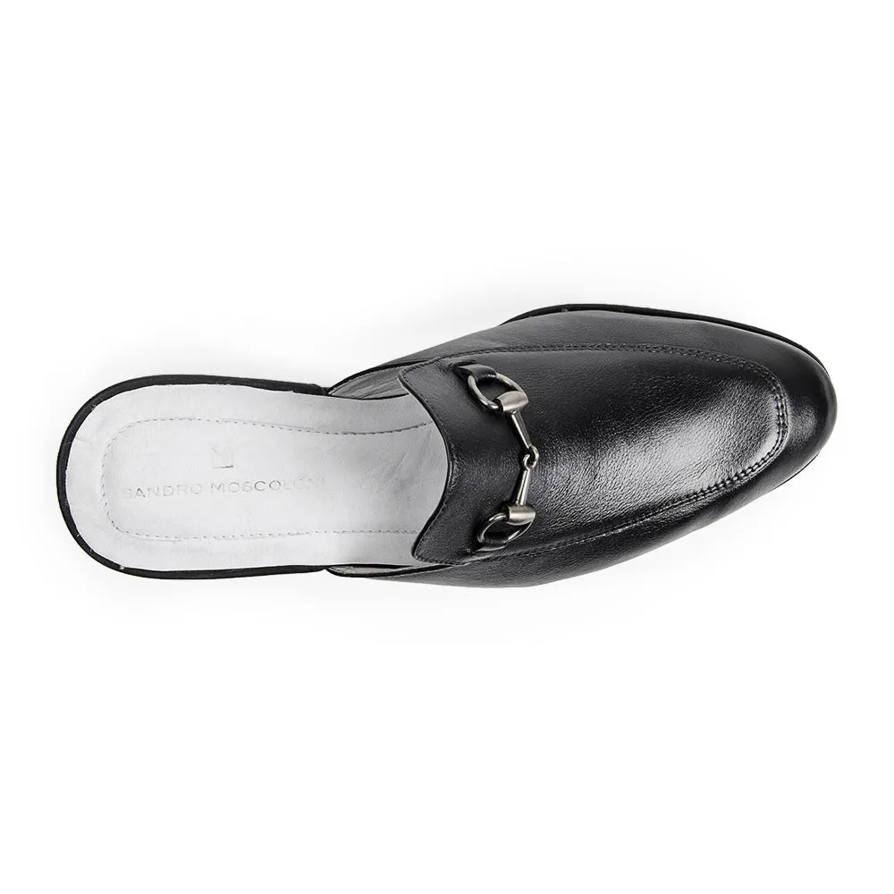 Sandro Moscoloni Premium Aiden Black Mule Collection