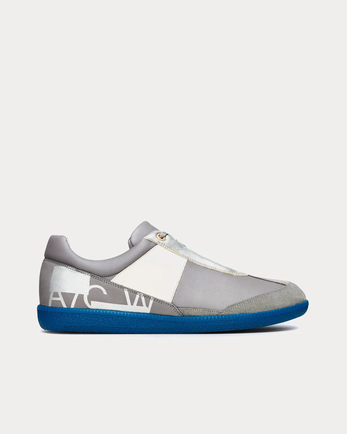 Shard Track Mid Grey Low Top Sneakers