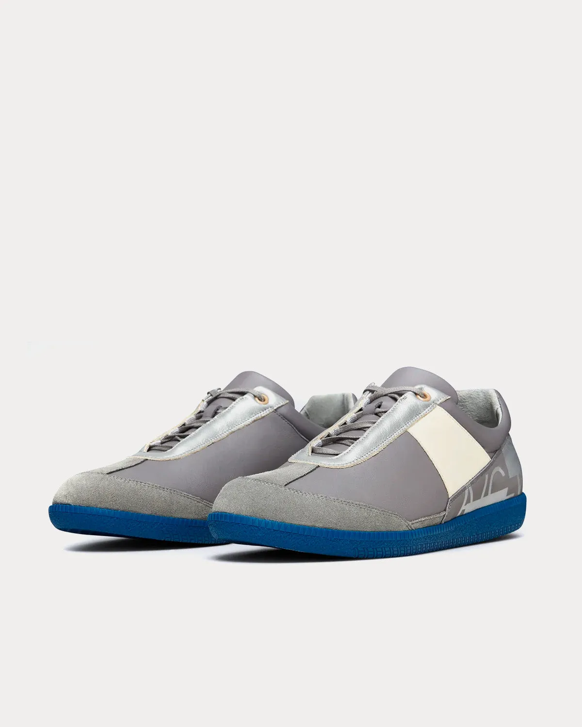 Shard Track Mid Grey Low Top Sneakers