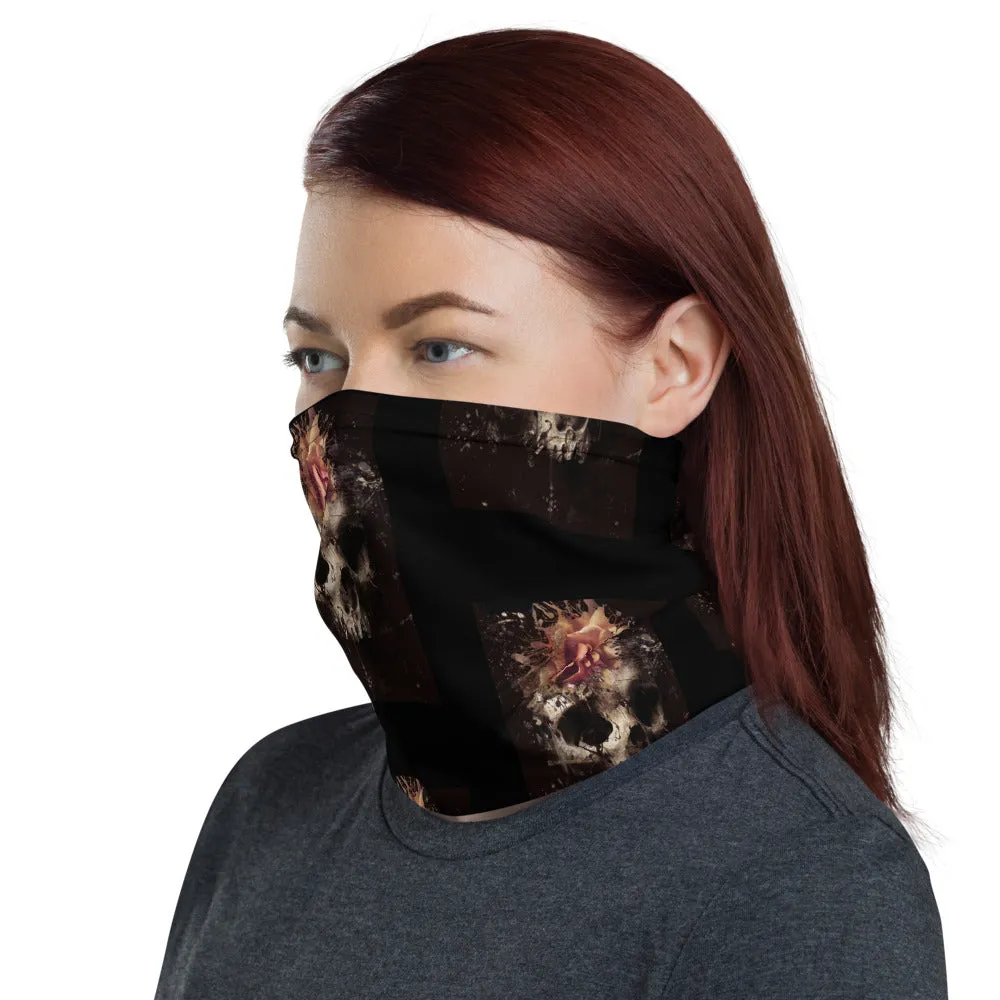 Skull flower Summer Face Mask Neck Gaiter