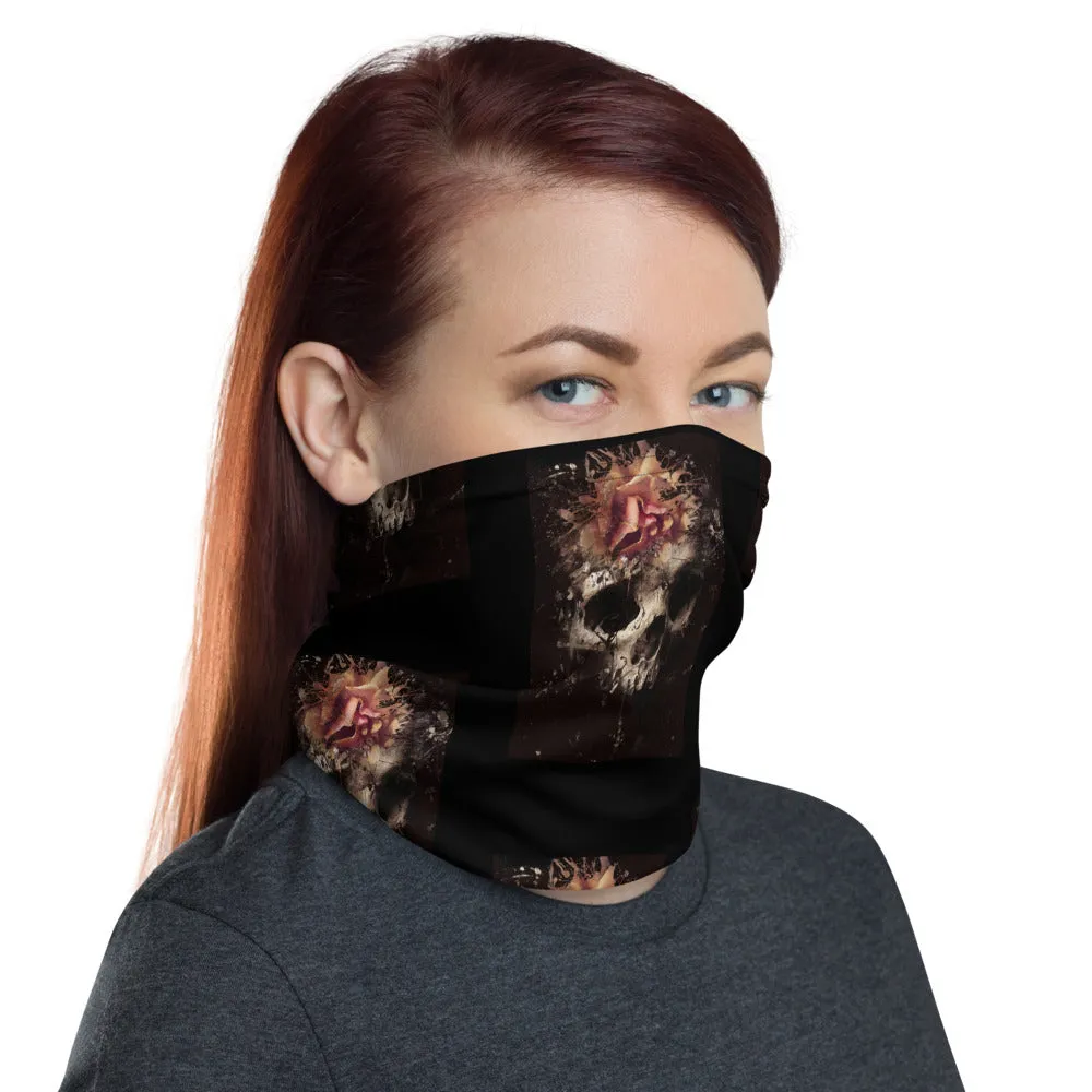 Skull flower Summer Face Mask Neck Gaiter