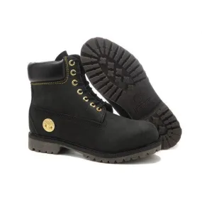 Timberland 6" Premium Boots - Black / Gold
