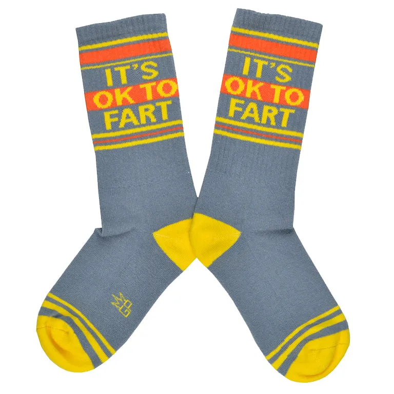 Unisex It's OK To Fart Socks