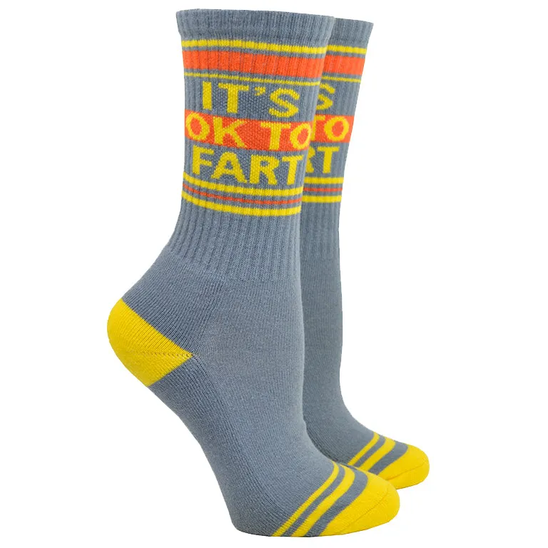 Unisex It's OK To Fart Socks