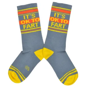 Unisex It's OK To Fart Socks