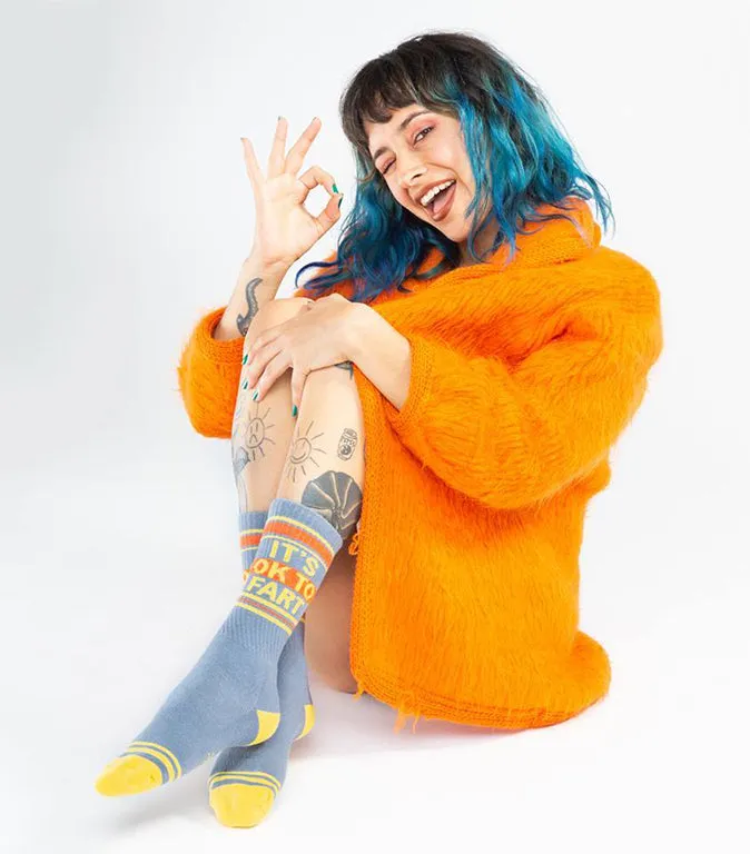 Unisex It's OK To Fart Socks